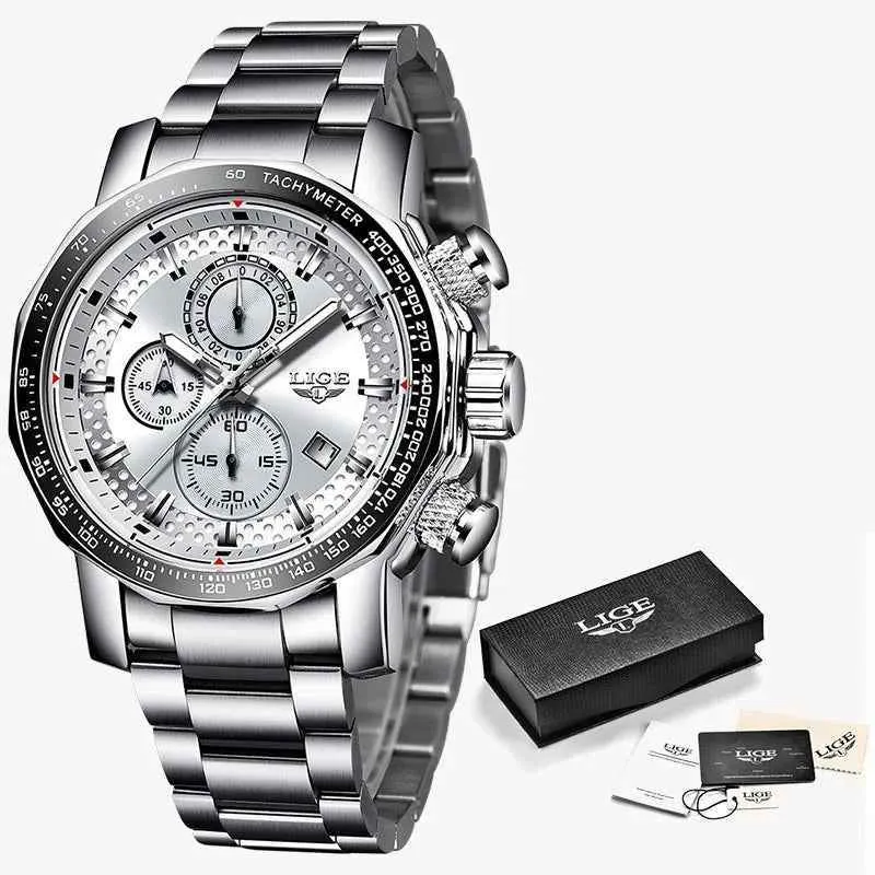 Simple Watches For Men's Quartz Stainless Steel Casual Fashion 9871