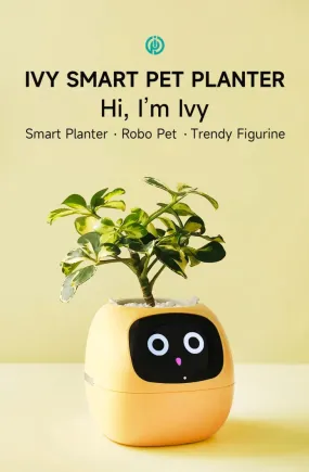 Smart Planter Ivy: AI-Powered Plant Care, Flowerpot Easy and Fun