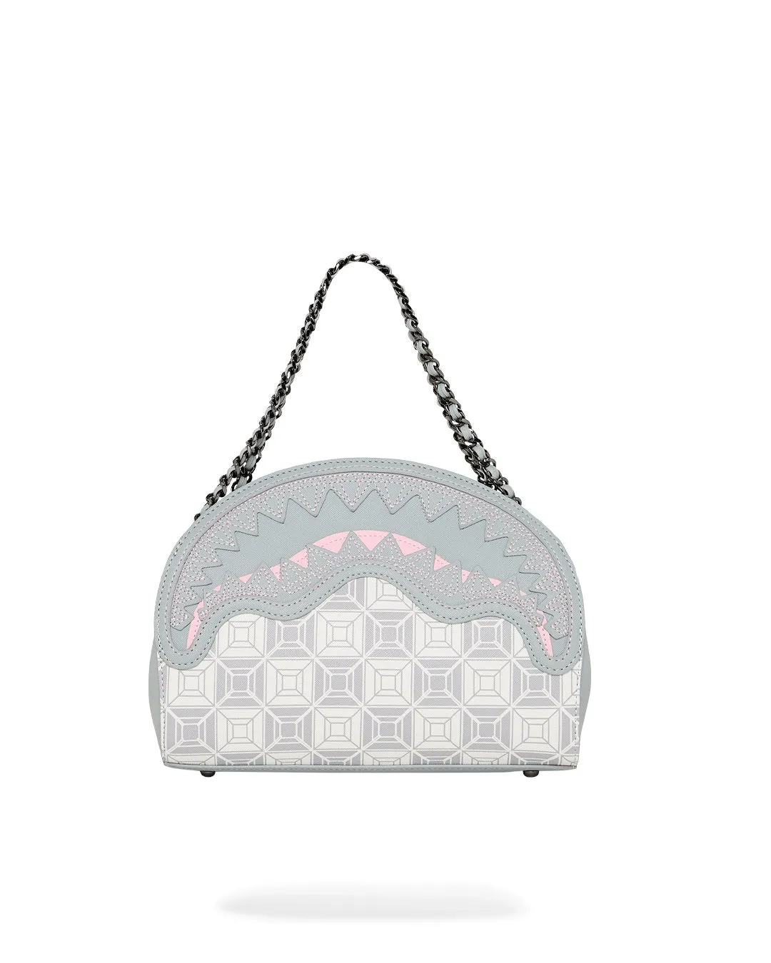 Sprayground Ai Stunna Cream Shark Handbag B5562