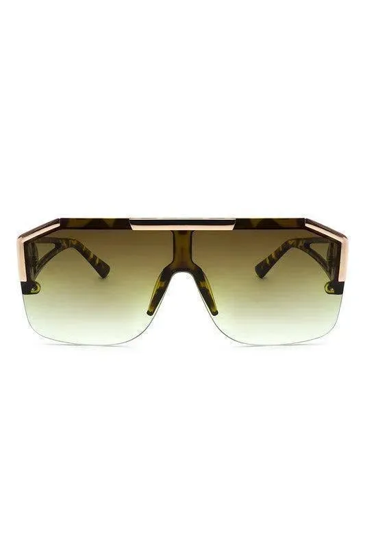 Square Oversize Retro Fashion Sunglasses