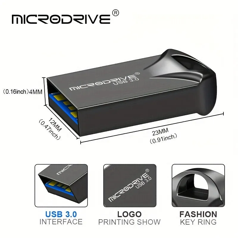 Super Mini Metal USB Flash Drive High-Speed Storage Solution