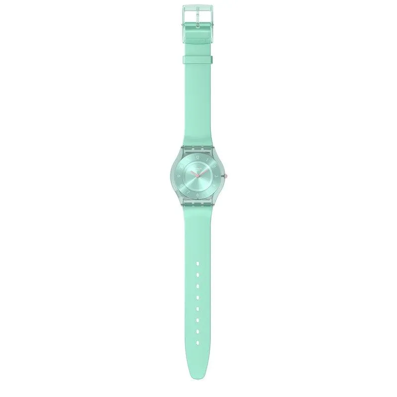 Swatch PASTELICIOUS TEAL Watch SS08L100