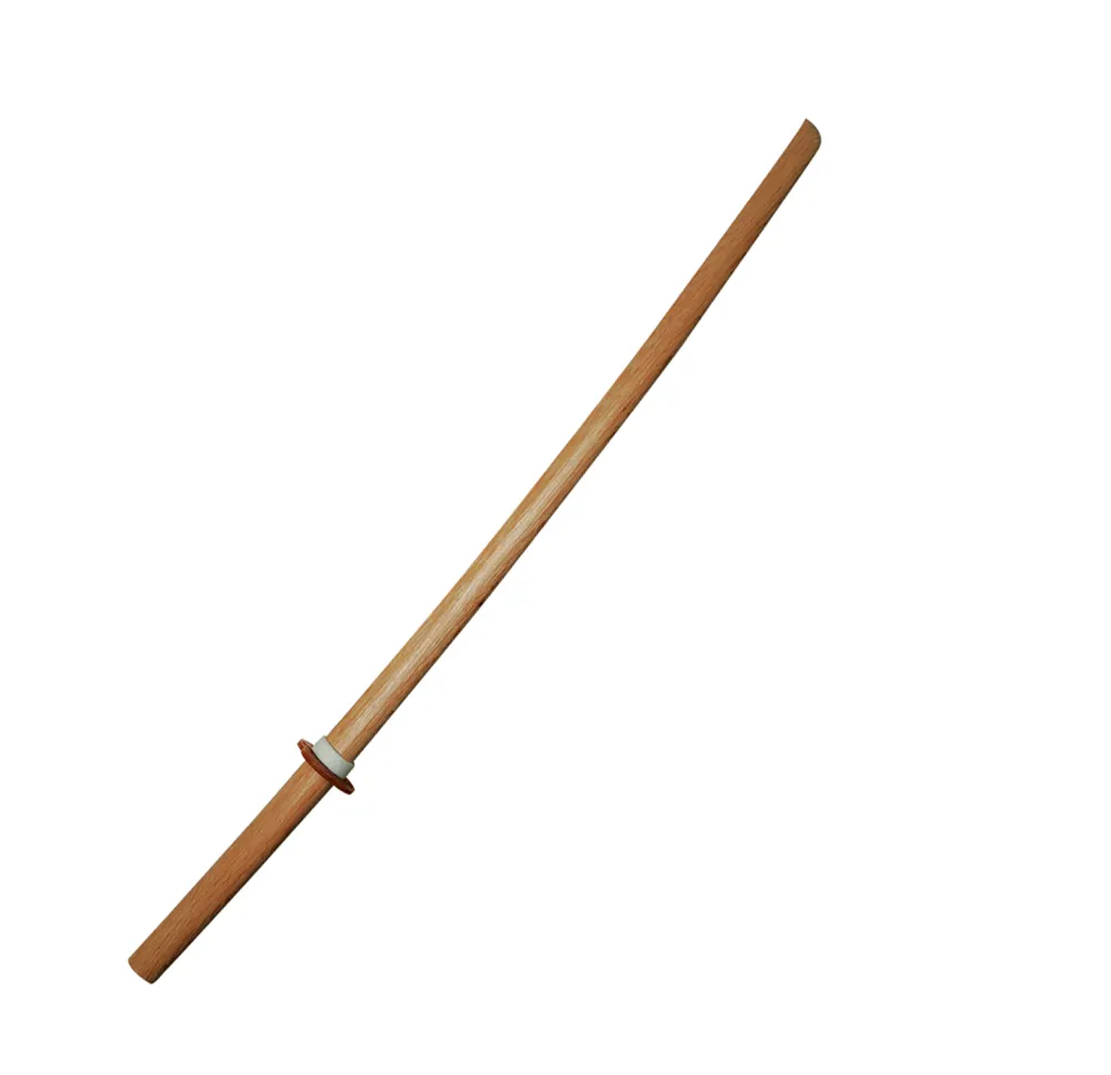 Sword, Wood, Bokken, Daito, 30" (with Hilt), Natural