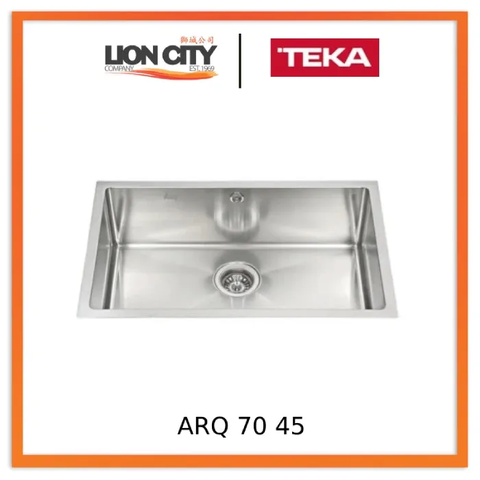 Teka ARQ 70 45 Undermount Stainless Steel Sink One Bowl