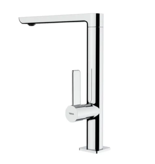 Teka FO 915 1/2" Minimalistic Single Lever Kitchen Tap With High Swivel Spout