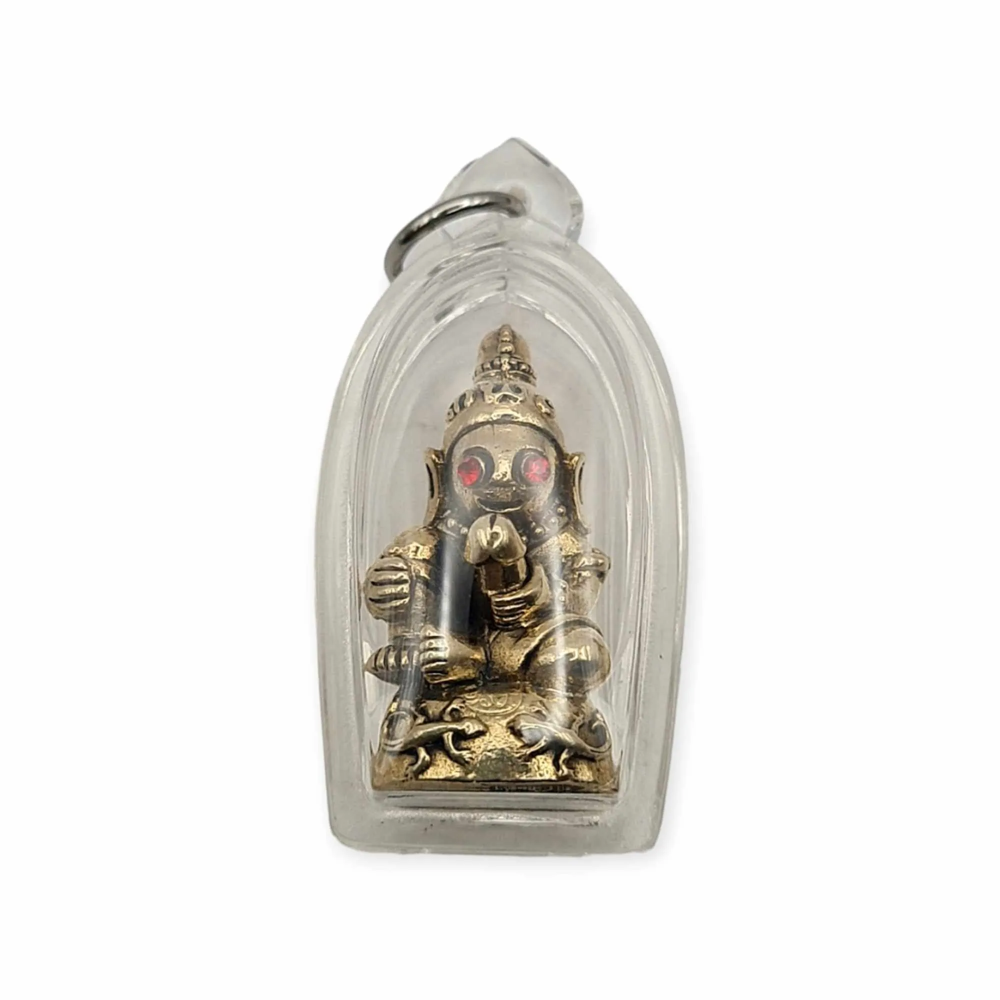 Thai amulet Phra Ngang Luangthong Aj Subin Metta Maha Saneah Klewklad Love Wealth