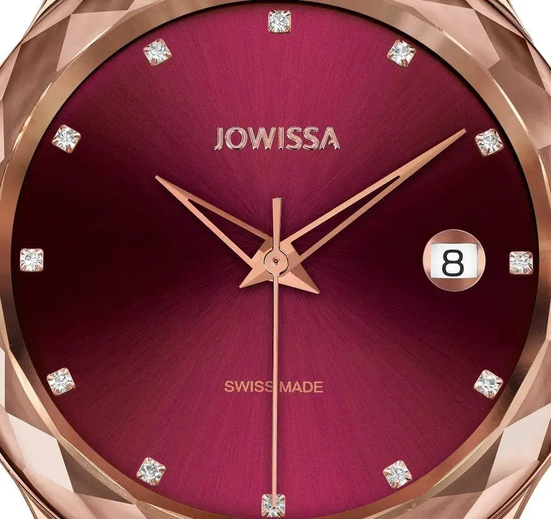 Tiro Swiss Ladies Watch Rose  Bordeaux J6.241.M