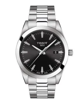 Tissot Gentleman Black Dial Watch T1274101105100