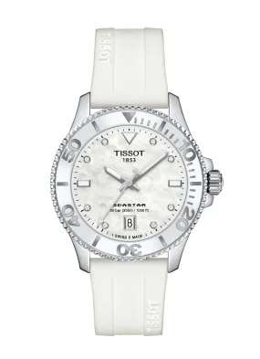 Tissot Seastar 1000 36mm White Diver Watch T1202101711600