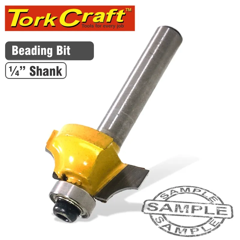 TORK CRAFT ROUTER BIT BEADING 3/16' CKP2801