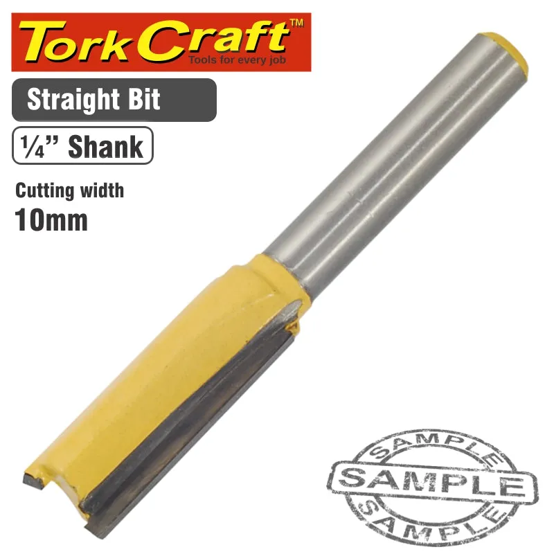 TORK CRAFT ROUTER BIT STRAIGHT 10MM CKP10MM