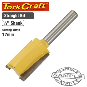 TORK CRAFT ROUTER BIT STRAIGHT 17MM CKP17MM