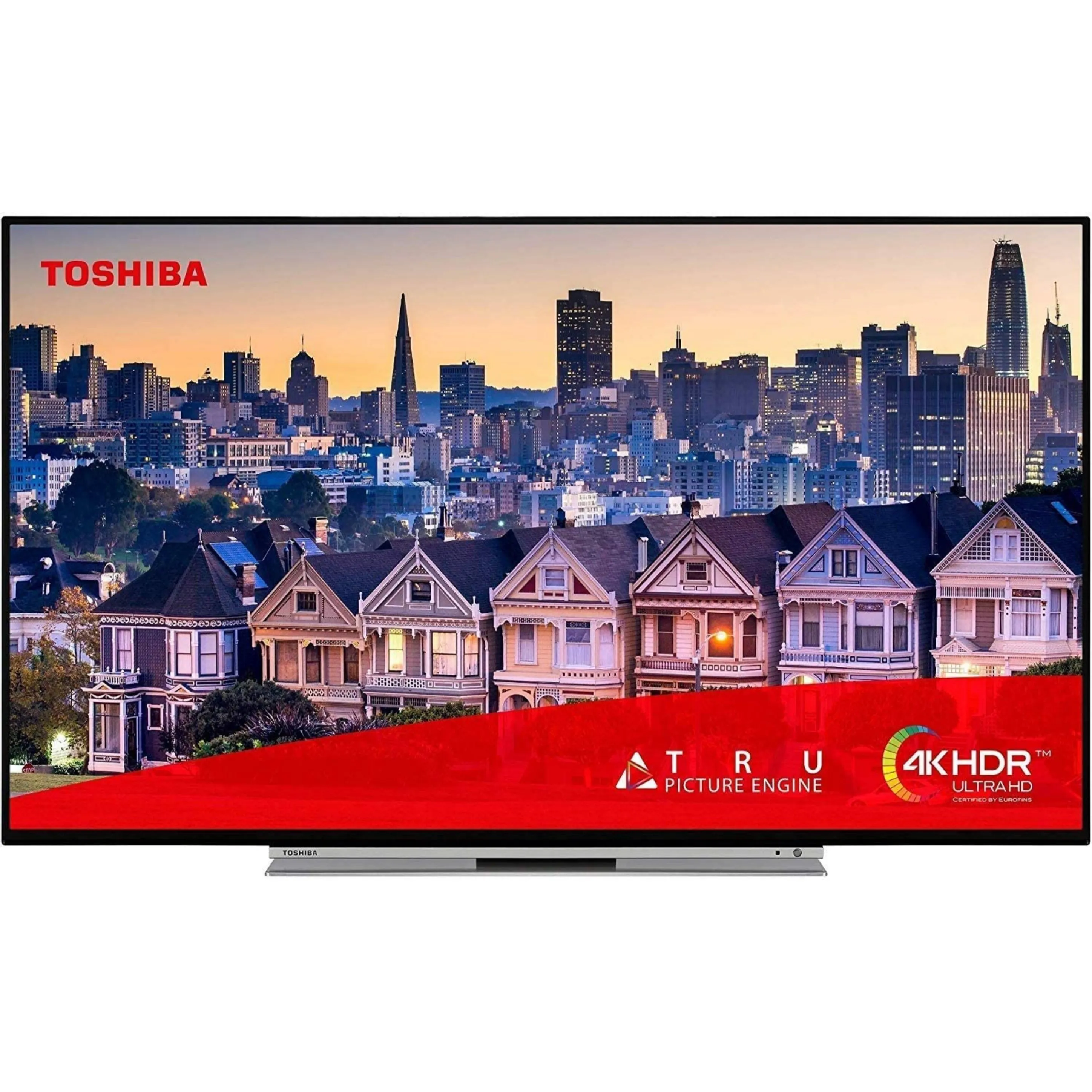 TOSHIBA 50 Inch Smart 4K UHD LED TV (Built-in WiFi, Wireless Display) - London Used