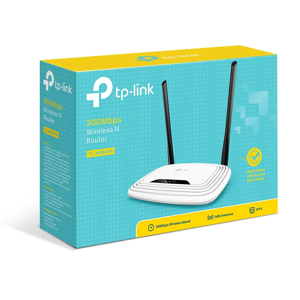 Tp-Link Wlan Router Tl-Wr841n - 300 Mbps