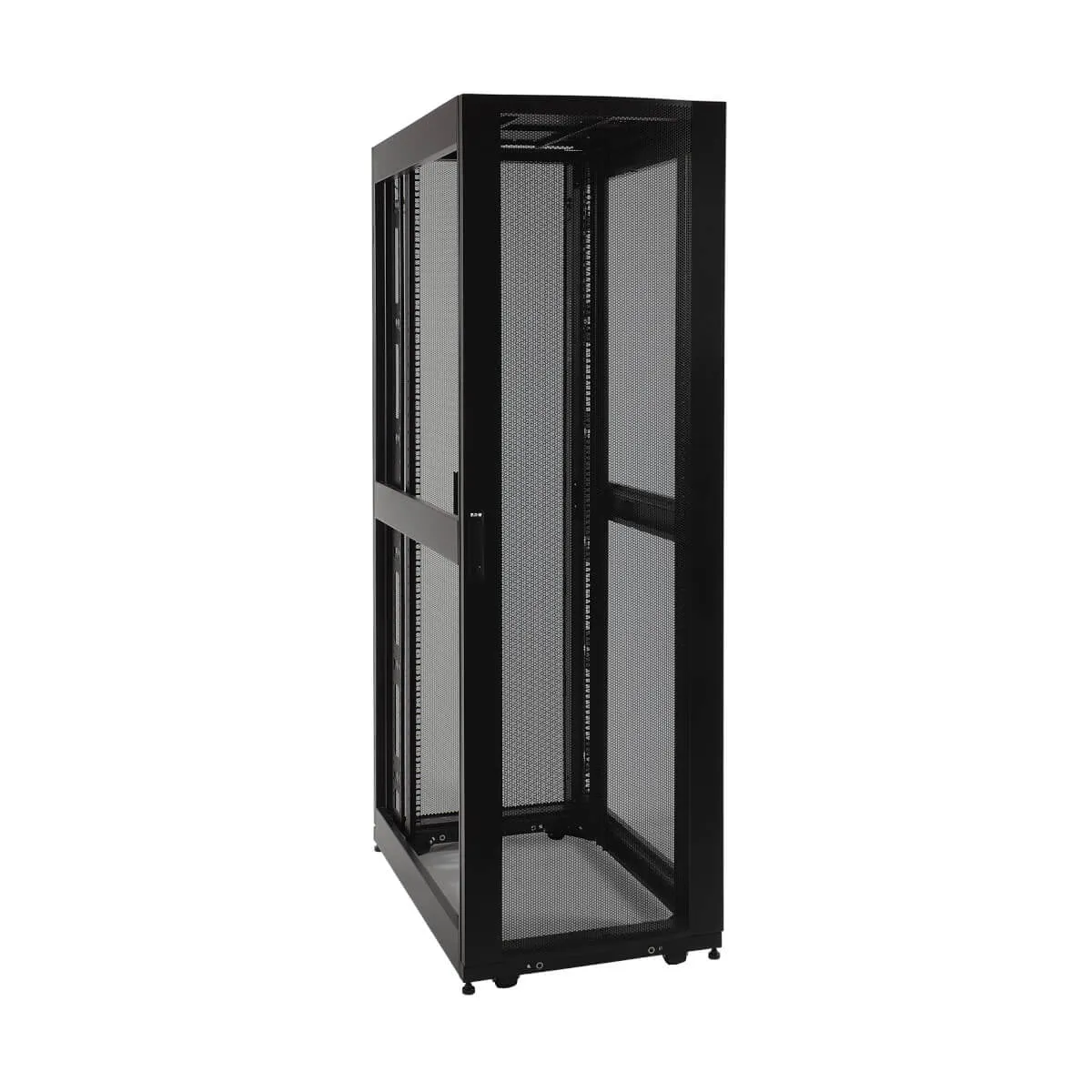 Tripp Lite 42U Rack Enclosure Server Cabinet W/ Doors & Sides - Rack Cabinet - Black - 42U - 19"