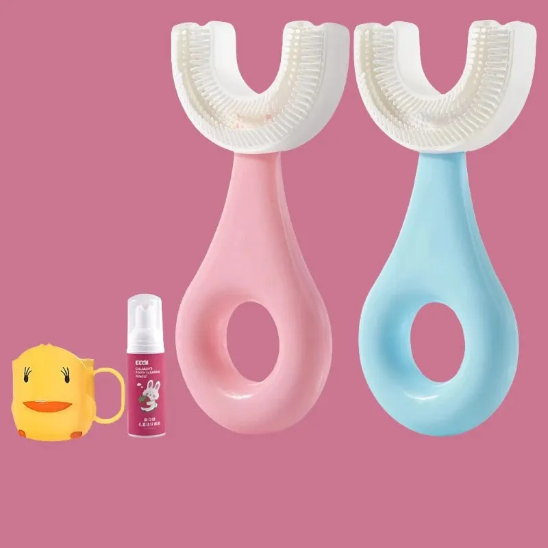 U-Shaped Baby Soft Hair Child Kid Toothbrush