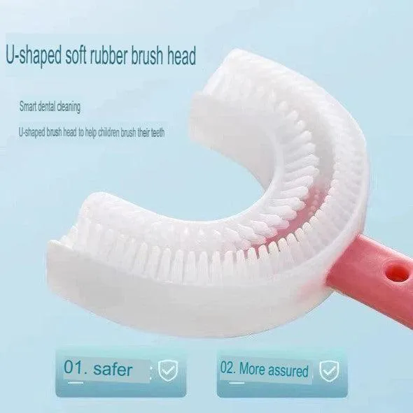 U-Shaped Baby Soft Hair Child Kid Toothbrush