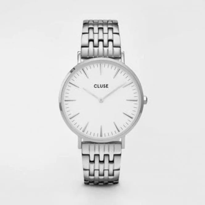 Unisex La Behème Silver Circle Quartz Fashion Watch CW0101201023