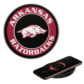 University of Arkansas Qi Wireless Charger With Illuminated Razorbacks Logo & Built-In Power bank