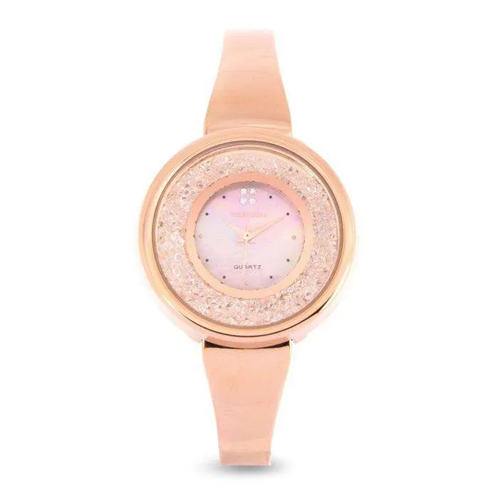 Valentino 20122149-ROSE ROSE DIAL Rose Gold Fashion Metal Band Watch for Women