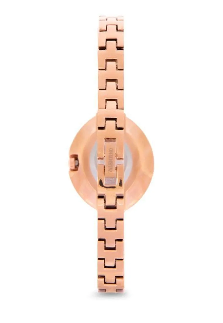 Valentino 20122149-ROSE ROSE DIAL Rose Gold Fashion Metal Band Watch for Women