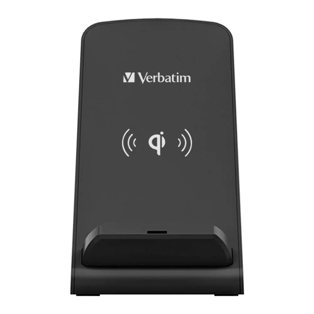 Verbatim 10w Wireless Charger Stand Space Grey