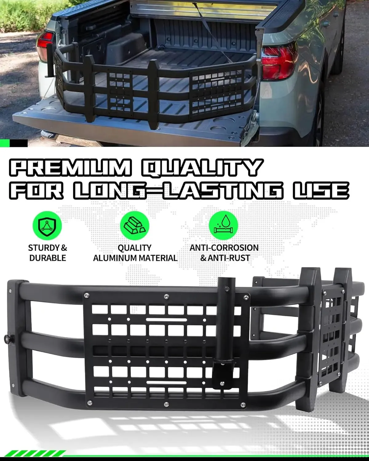 Versatile Aluminum Truck Bed Extender