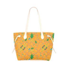 Vine Life Sunshine Clover Canvas Tote Bag