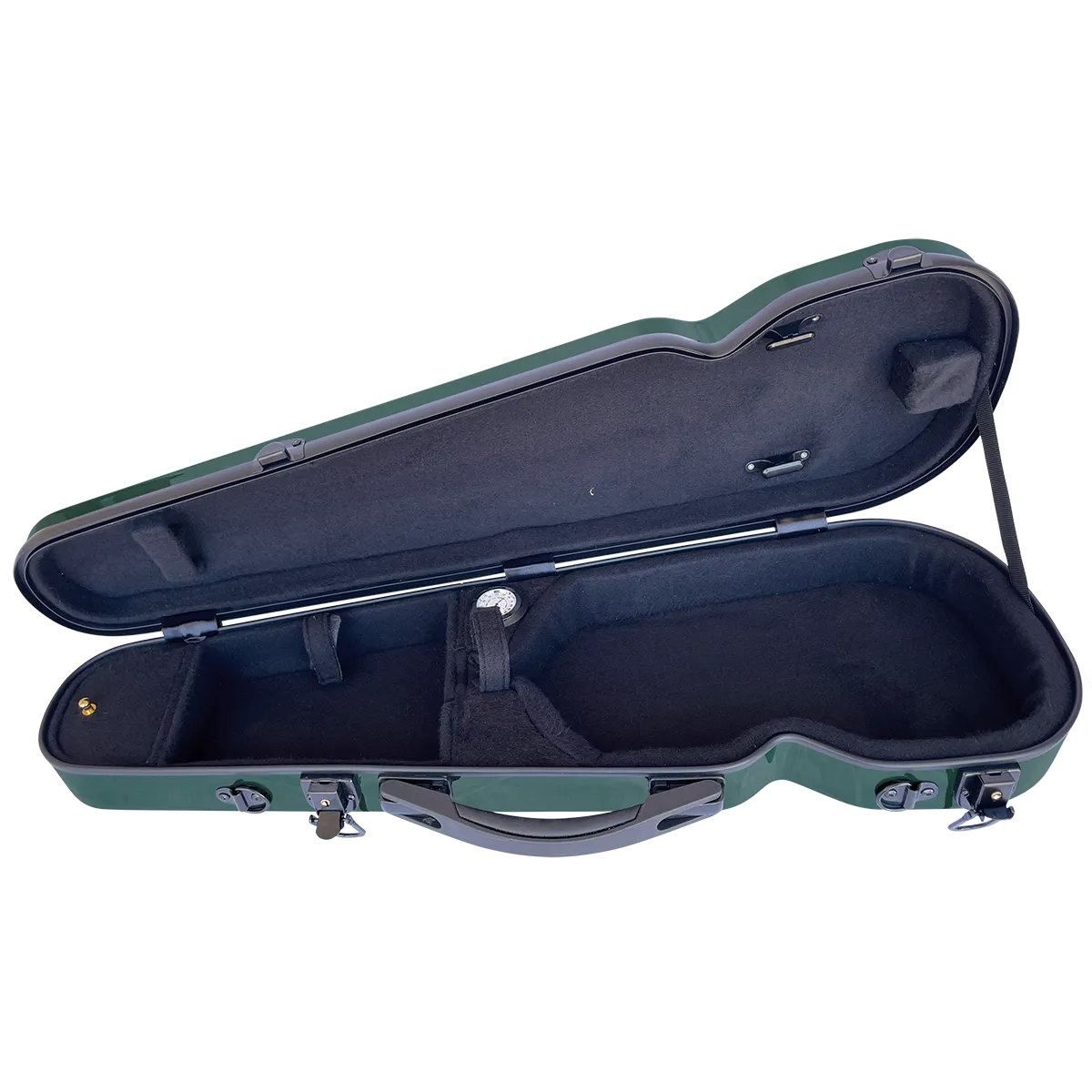 Vivo Polycarbonate Shaped Violin Case 1/2 Jade Green