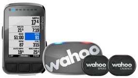 Wahoo Fitness ELEMNT BOLT v2 Wireless GPS Cycling Computer Bundle