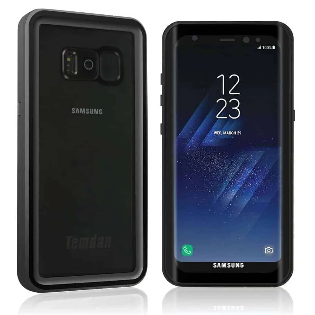 Waterproof Galaxy S8 Case Black Gorilla Case