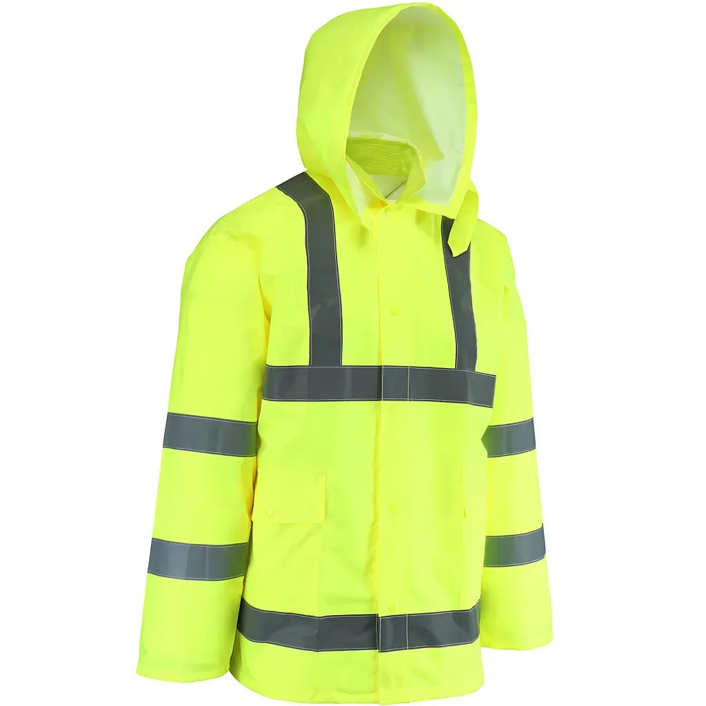 West Chester WW4033J/XL ANSI Type R Class 3 Waterproof Jacket