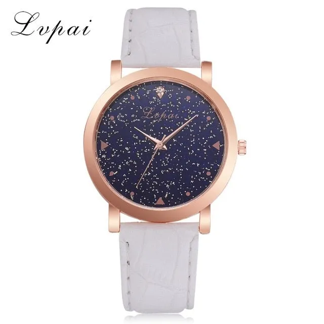 Women Dress Watches Rose Gold Stainless Steel Lvpai Brand Fashion Ladies Wristwatch Creative Quartz Clock Cheap Luxury Watches