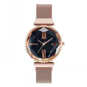 Women's Watch Diamond starry large dial Magnetic Strap Waterproof elegant watch