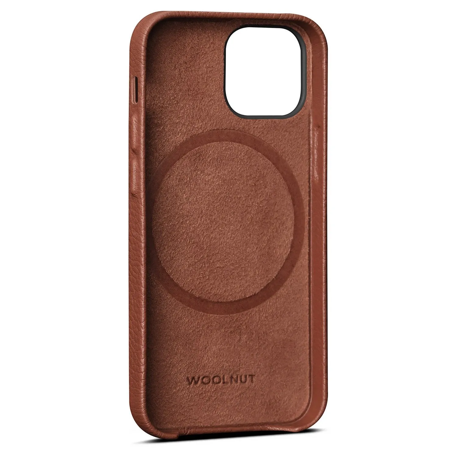 Woolnut Leather Case For iPhone 13 Mini Case