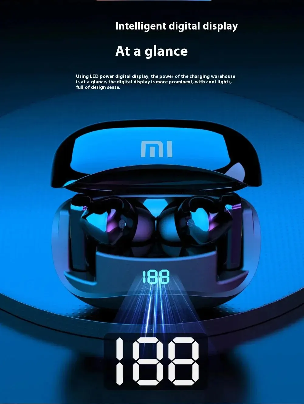 Xiaomi Mate60 pro Bluetooth Earphones Wireless Headphones Noise Cancelling Headset with Mic HiFi Stereo Sports Earbuds