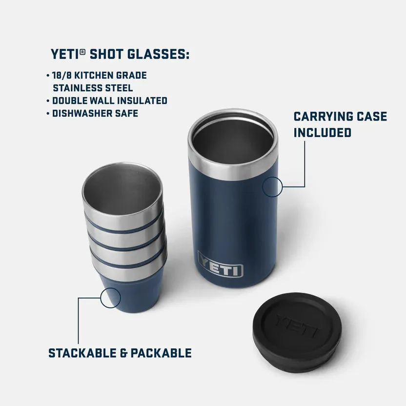 Yeti Shot Glasses and Case