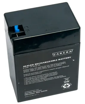 Zareba Fi-Shock ASB30 Solar Battery, 6 V Battery, Lead Acid :EA: QUANTITY: 1